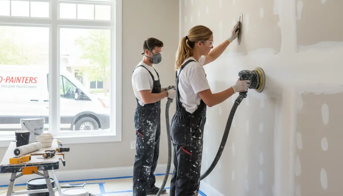 Professional drywall repair and wall restoration by expert painters in Newton, MA homes