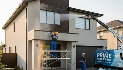 Professional pressure cleaning restoring home exterior surfaces in Newton, MA
